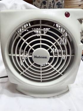 Holmes Hfh103 Portable Space Heater 1500w 2 Speed Fan Forced Tested Works