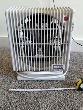 Hfh-105 Holmes Hfh105 Model 1500 Watt Portable Desktop Heater Multiple Settings Fan