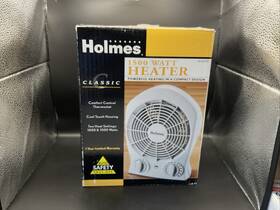 Holmes Hfh109w 1500w Heater. Two Heat Settings