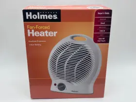 Hfh133 Holmes Hfh113 White Fan-forced Electric Heater 1500 Watt 1 Heat Setting