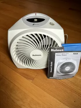 Hfh2986 Holmes One-touch Whisper Quiet Power Heater- With High/low Settings