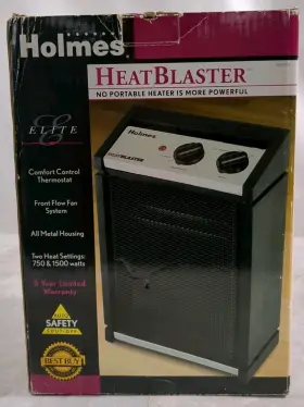 Hh970a Holmes Heat Blaster Portable Heater For Parts/repair