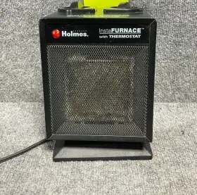 Hph-3085 Holmes Air Heater Insta Furnace With Thermostat 1500 Watts In Black