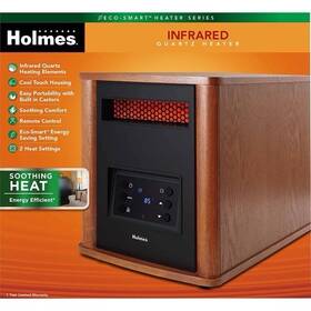 Holmes Hrh7403ere-dm Eco Smart Infrared Quartz Console Heater By Jarden Home Environment New