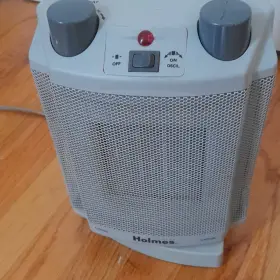 L1a006b0 Holmes Portable Oscillating Electric Space Heater 120v 2-setting White/gray