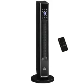 Us820-249v800131 Homcom 2-in-1 Portable Electric Tower Heater Oscillating Space