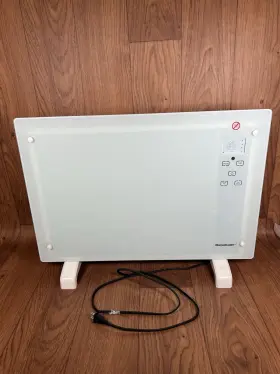 Gh-15f Home Leader Homeleader Glass Front Heater With Feet Model White