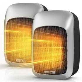 Home Mh21 Givebest Plug In Wall Space Heater With Remote 800w Small Outlet Wi