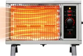 Nfj-gjpl-10..25 Homeleader Etl Portable Radiant Heater 1250w/1500w Indoor Space Rapid Heating W