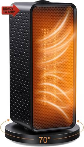 Homtell 445036733745 Space Heater 70 Portable Electric Oscillating Heaters For Indoor Use