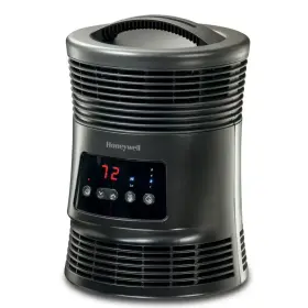 Honeywell 092926303709 - 360 Surround Digital Fan-forced Heater Black