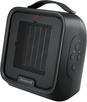 Honeywell 705354018564 Uberheat Plus Ceramic Space Heater For Small Rooms Quiet Compact Per