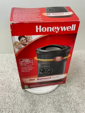 Hhf360b Honeywell Hhf360 360 Surround Digital Fan Forced Heater Adjustable Tested/works