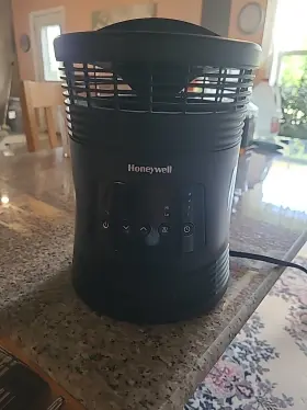 Hhf370b Honeywell Hhf370 360 Degree Surround Fan Forced Heater - Working Lightly Used