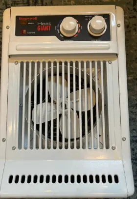 Hz-2114 Honeywell Heat Giant All Metal Heater Excellent Condition