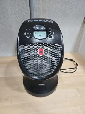 Hz-341bl Honeywell Kaz Digital Ceramic Compact 13 Inch Tower Heater Black Oscillating Hz-341