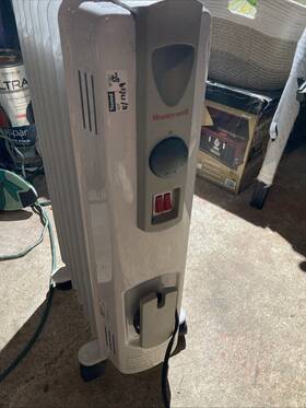 Honeywell Hz-680 Air Heater Electric Works Tested Good Condition