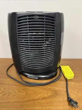 Hz-7304u Honeywell Ceramic Heater Portable Cool Touch Electric Programmable Thermostat