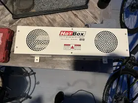 Aci1000-120 Hot Box Ad1000-012 Hubbell Heater 1000w 120v Single Phase With Thermostat And Fan