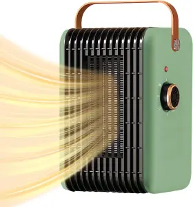 1500w Houscly Ph01 Space Heater For Indoor Use Ptc Portable Electric Fast Green