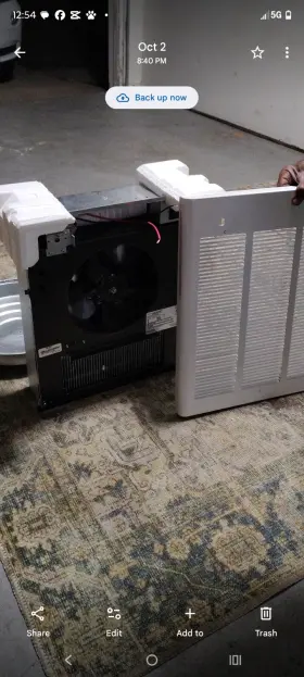 Rr22012 House Of Marley Electric Fan Wall Heater