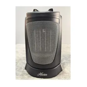 Hpg15-m Hunter Portable Electric Space Heater 1500w 120v Black 3 Heat Settings