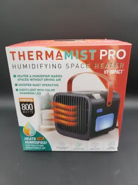 03439 Hy-impact Thermamist Pro Humidifying Space Heater - 800watt New In Box