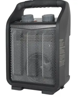 Dq1709 Hyper Tough 1500w Utility Space Heater - Black