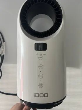 I-c-011 Idoo Electric Ceramic Space Heater For Large Rooms 300 Sq Ft Oscillating 1500w B