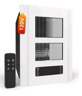 1500w Ifandy 445050182178 Wall Heater Electric Space Bedroom 3 Heating Modes 9h Timer 120v