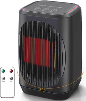 Ifeifan Qn-020 Small Space Heater Portable Electric Heaters For Indoor Use With 3 Modes 70