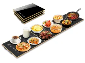 Fwto3 Ikt Electric Warming Tray Extra-long 47.24ftft X 11.81ftft Glass Surface 3-in-1 War
