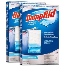 Ilios B0fjd9bk12 Damp Rid Hanging Bag Moisture Absorbers For Closet Fragrance Dehumidifier