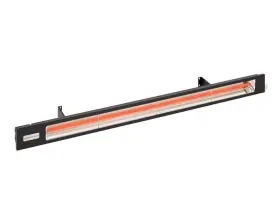 Heater-240 Infratech Sl4024bl - Slim Line Single Element 4000 Watt Patio Voltage-black