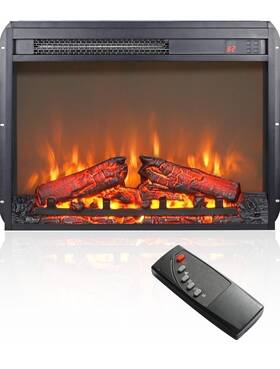 Innoflame Rv23v80l-mt1 23 Inch Electric Fireplace Insert Heater With Remote/timer