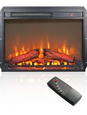 Rv23v80l-mt1 Innoflame 23 Inch Electric Fireplace Insert Heater With Remote/timer