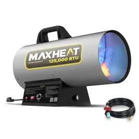 Mh125 Inokraft 976613852951 Maxheat 68 000 Btu Forced Air Propane Heater Auto 25-95 F On/off