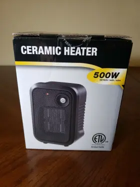 Fh250a-b Intertek 500w Ceramic Heater 120v 60hz