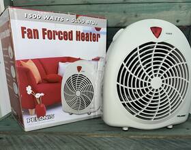 Intertek Hf-003 Pelonis Fan-forced Heater 120v 1500w Portable Barely Used