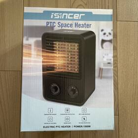 Isincer Ptc-1500l1 Space Heater 1500w Electric Heaters Indoor Portable With Thermostat Ptc Fast H