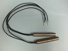 Mxmg0760158 Itw Lot Of 2 Dynatec Cartrige Heater - 475 Watt 240 Volt