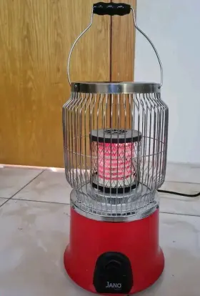 E05916 Jano Electric Heater Red
