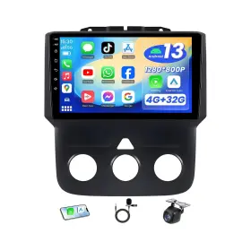 Ram1500 Jerqry 750872692420 8core 4g 32g Car Radio Stereo For Dodge 2500 2013-2018 Wireless Carp