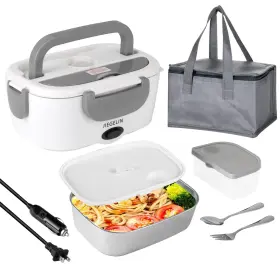 Fh03-4 Jiegelin Electric Lunch Box Food Heater 2-in-1 12v/24v/110v/220v Portable Heating Lunc