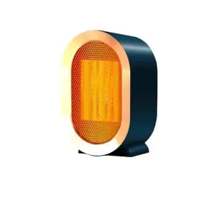 Xh-1201 Jieyang Rongcheng Liya Household Appliance Factory Portable Ptc Ceramic Space Heater 1200w High Output Fan For Bedroom Azure