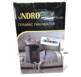 Pt-903 Jndro Ceramic Fan Heater Model Potable Overheat Protection New