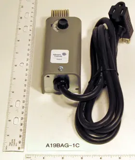 A19bag-1c Johnson 120v Spst Plug In Portable Heater Thermostat 35-95f With 6ft Cord