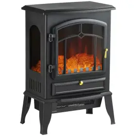Jushua 726084231351 22 Inch Portable Electric Cabinet Infrared Space Heater Double Safety Protection