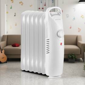 Jutrend Jt-71427554 600w 120v Electric Oil Filled Radiator Heater - Tip-over Protection And Portable
