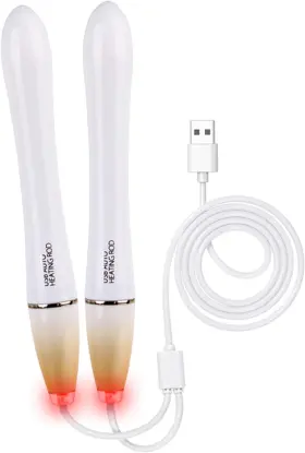 Jwodo 313049975964 Double Heads Usb Heating Rod For Doll Led Indicator Portable Toy Warmer
